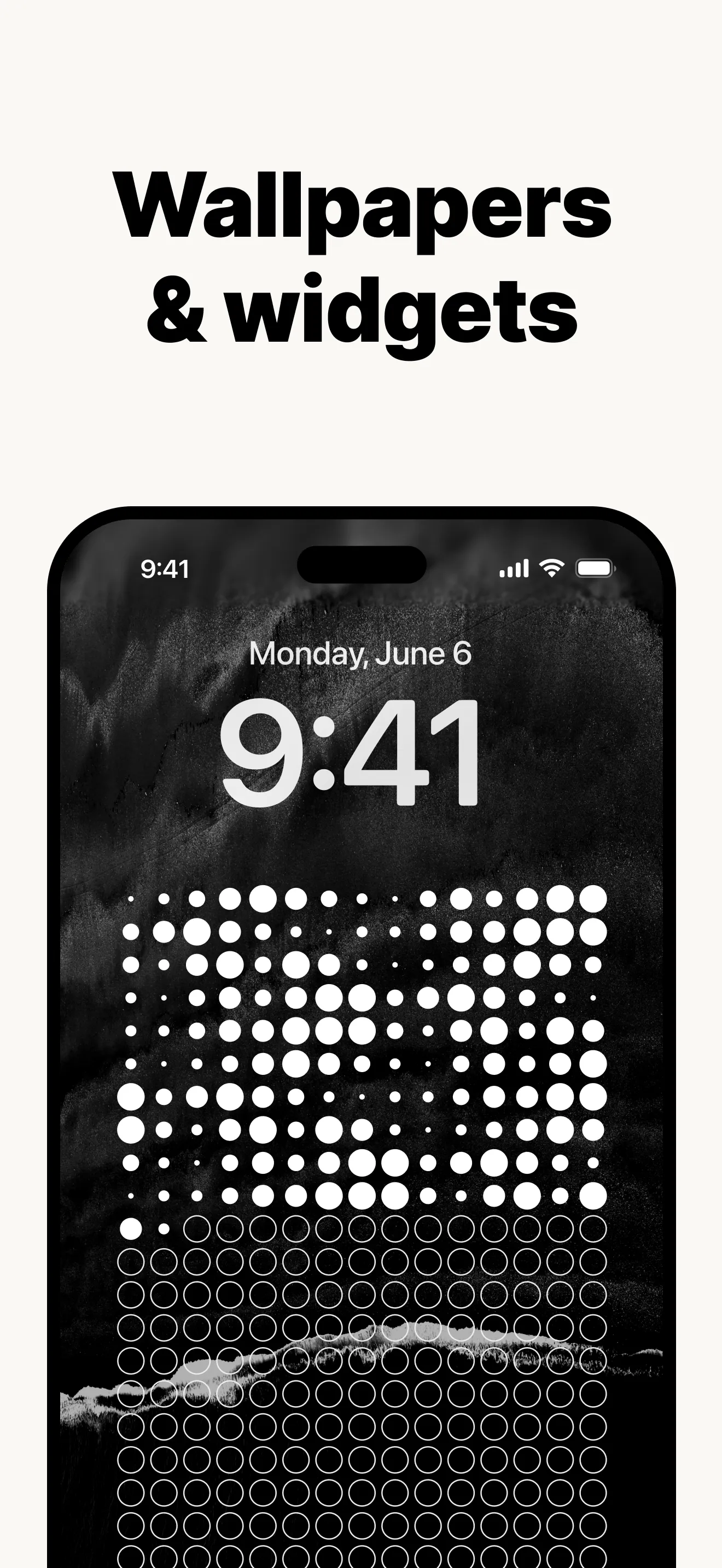 Wallpapers and widgets